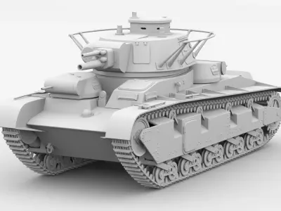 NBFZ Tank 3D model