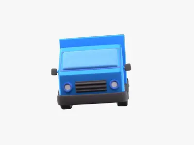Pickup Van 3D model