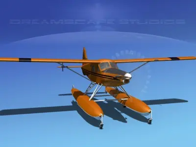 DeHavilland DHC-2 Turbo Beaver V05 3D model