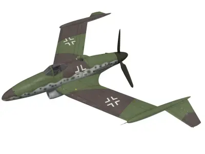 Blohm and Voss P208 3D model