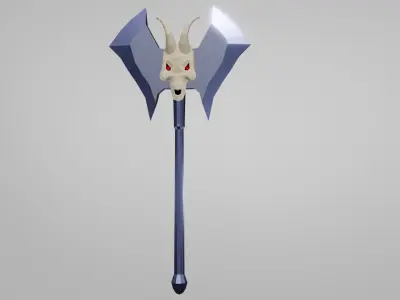Low-Poly Fantasy Weapons Pack Low-poly 3D model