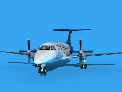 Embraer EMB120 Baltimore Clipper 3D model