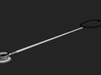 Stethoscope 3D model