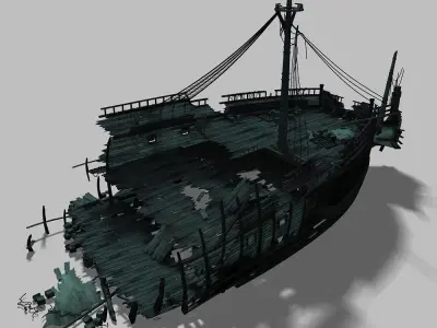 Shipwreck 01 3D model