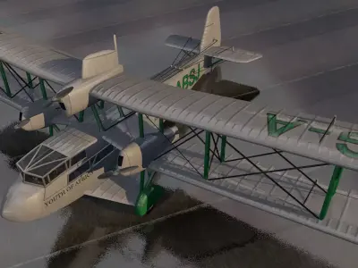 Airspeed AS4 Ferry 3D model