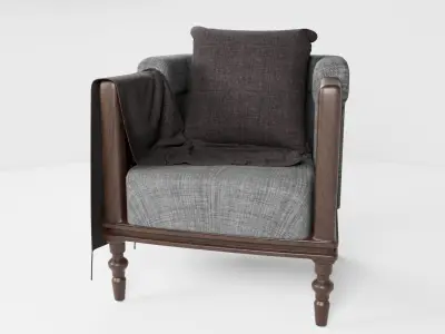 Arm chair Free 3D model buy