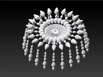 Chandelier Fantasy 3D model