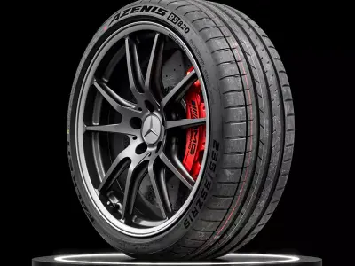 Falken Azenis RS820 235 35 R19 3D model