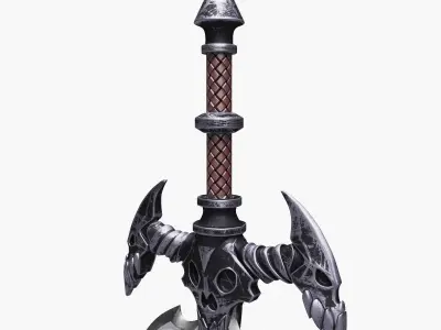 Ancient Battle Sword 3D model