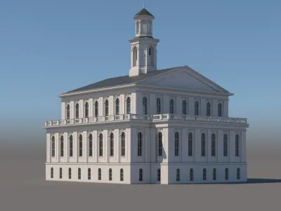 Modern City Building 005 3D model