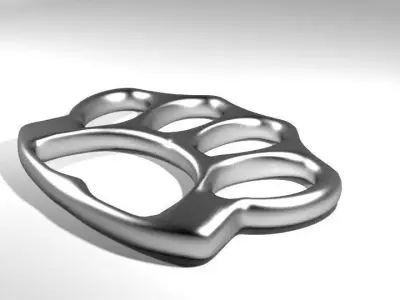 Brass Knuckle - Type 1 3D model