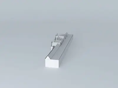 The 53 block arcade Free 3D model