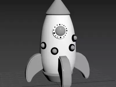 Rocket -Toys 3D model