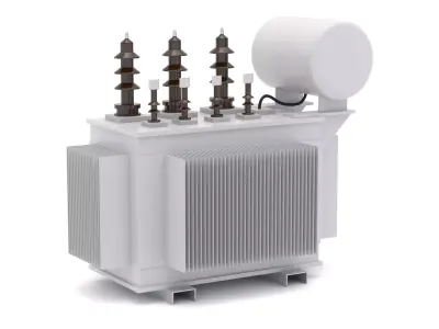 Electric Transformer 3D model