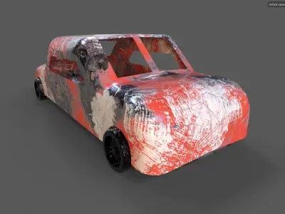 car 3 Free low-poly 3D model