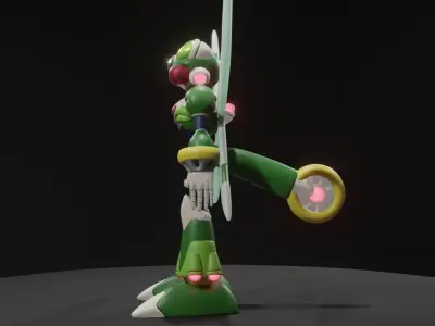 Commander Yammark 3D model