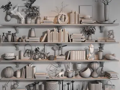 Collection Decoration sets Vol02 3D model