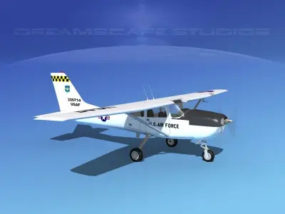 Cessna T-41 Mescalero USAF 1 3D model