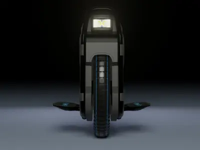 Electric Unicycle Veteran Sherman 3D model
