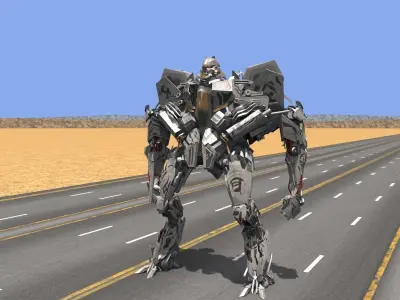 Starscream Ressurection 3D model