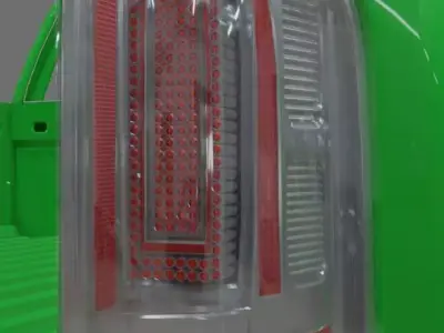 07 - 09 GM TAILLIGHT ISX CUSTOMS 3D model