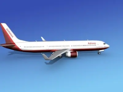 Boeing 737-900ER Adriana 3D model