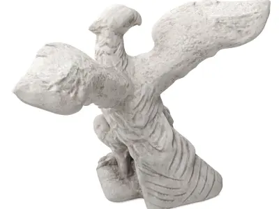 Eagle statuette 3D model