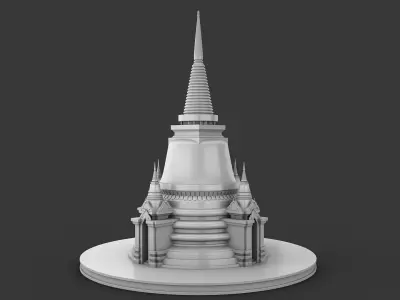 Pagoda Temple 3D model