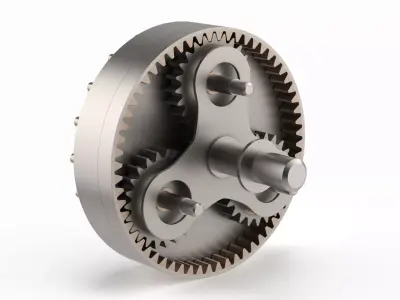 Planetary Gearbox 3D model purchase