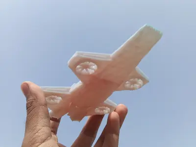 Avengers Helicarrier 3D print model