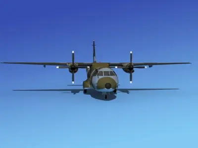 Casa CN-235 France 2 3D model