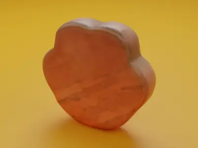 Paw stylized 3D model