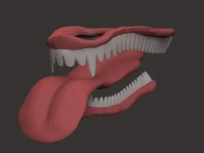Buldog bulldog Free low-poly 3D model