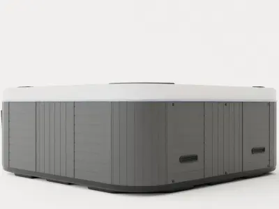 Saturn Spabad 82 Jets 7 People Free Shipping For Outdoor Low-poly 3D model