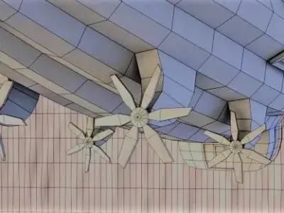 Airship your logo here - 3D model