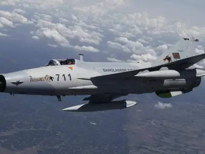 Chengdu J-7 3D model