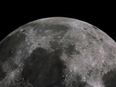 Moon 8k 3D model purchase
