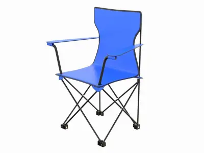Folding Chair 02 3D model