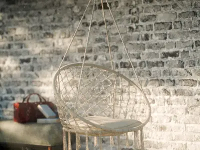 Hanging Chair 3D model 2