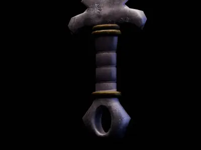 Medieval Dagger 3D - LowPoly Low-poly 3D model
