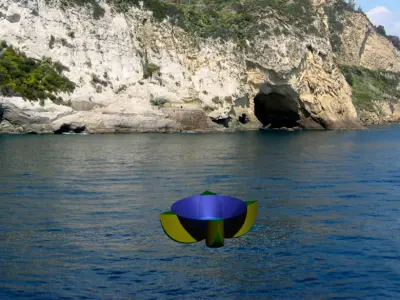 floating ashtray Free 3D model