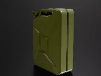Military Fuel Can 03 3D print model