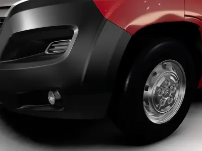 Citroen Relay Van L1H2 2017 3D model