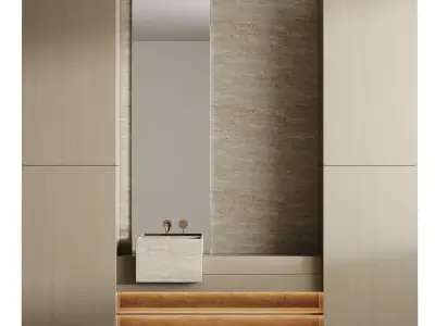 Bathroom furniture 9 3D model