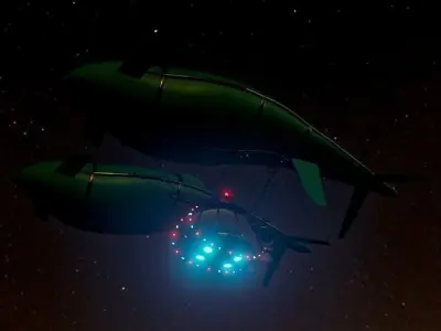 Air Balloon Low-poly 3D model Low-poly 3D model