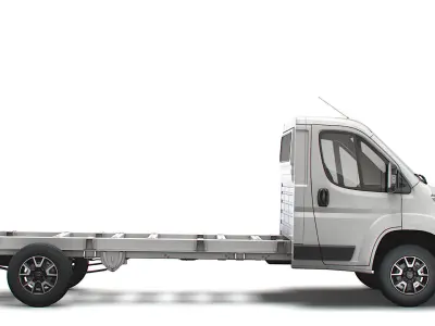 Opel Movano Chassis Truck Single Cab 4300WB 2022 3D model