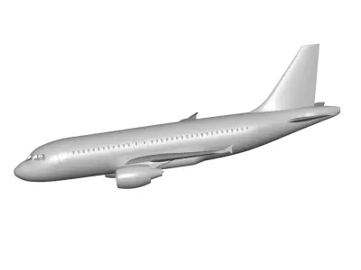 Airbus A319 3D model