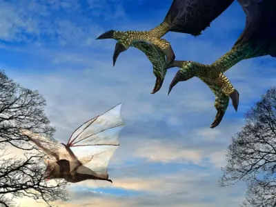 Eagle Attack  3D model