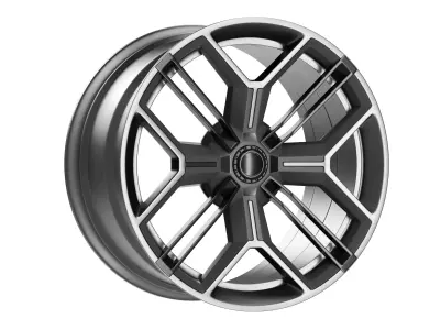 volvo polestar 6 LA Concept edition rim Low-poly 3D model