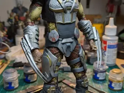 Fugitive Predator from The Predator 2018 3D print model